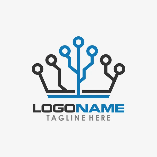 kral ağı logosu yaratıcı kavramı