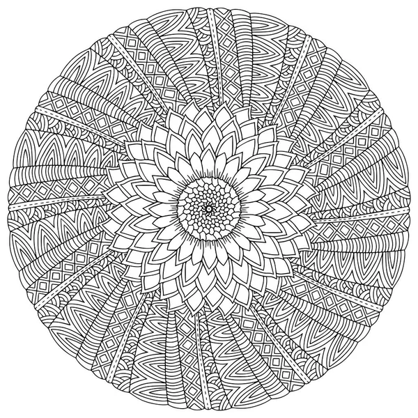 Mandala para colorir página