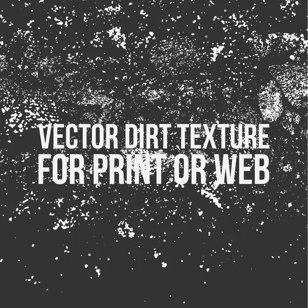 Vektor Dirt textura pro tisk nebo Web — Stockový vektor