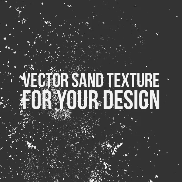 Vektorové písek textury pro váš Design — Stockový vektor