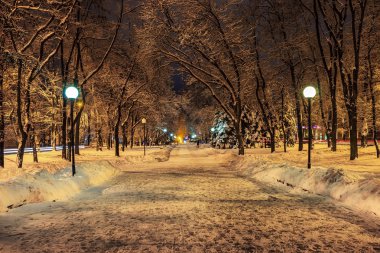 Akşam şehir Dnipro Ocak, Ukrayna'nın ülke
