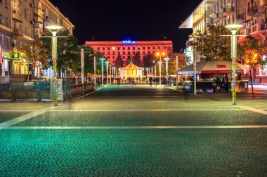 Avrupa Boulevard, şehir Dnipro, Ukrayna'nın ülke
