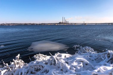 Güney Köprüsü, Dnieper termik santral, Dnipro, Ukrayna
