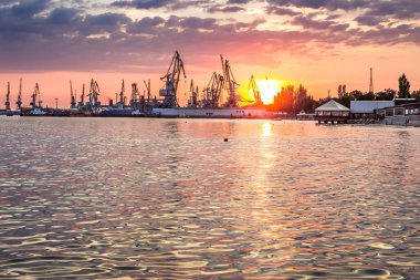 Yaz şehir Berdyansk, Ukrayna ülke