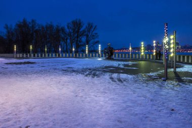 Dnieper akşam Epiphany gün, Ukrayna