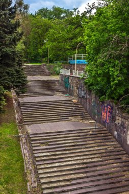 T.G. Shevchenko adını taşıyan park, Dnipro city, Ukrayna