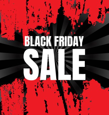 Siyah Cuma satışı el ilanı veya afiş tasarımı indirim teklifler.