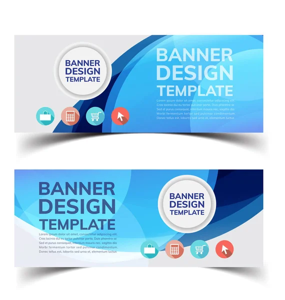 Diseño Diseño Polivalente Banner Plantilla Fondo — Vector de stock