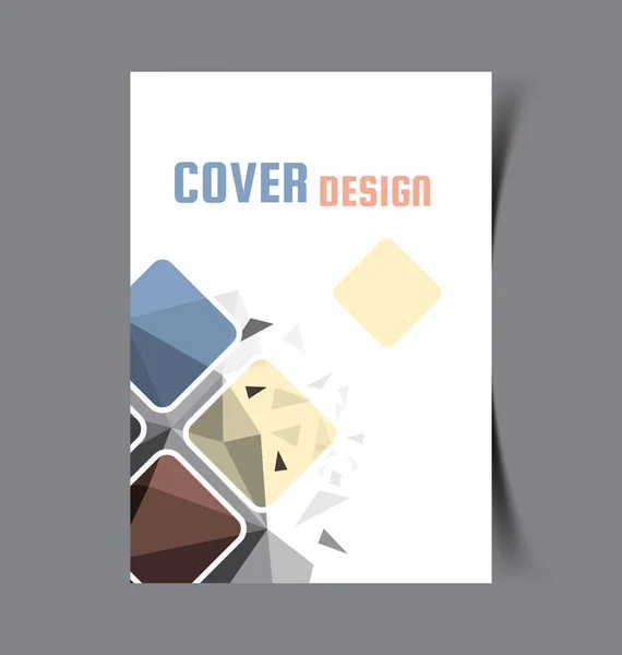 Zakelijke Brochure Flyer Ontwerp Folders Template Omslag Boek Tijdschrift Jaarverslag — Stockvector