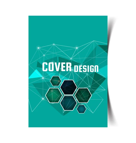 Zakelijke Brochure Flyer Ontwerp Folders Template Omslag Boek Tijdschrift Jaarverslag — Stockvector