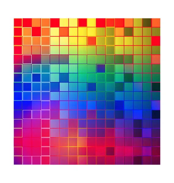 Pixels Abstraits Illustration Vectorielle Fond Technologique — Image vectorielle