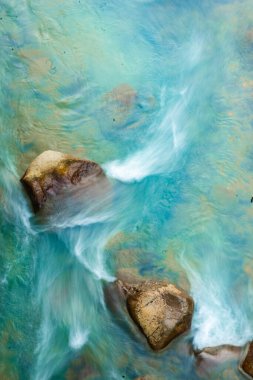 Fukushima Dağı nehri, Japonya