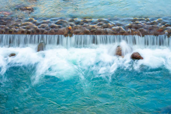 Rio Montanha Que Flui Fukushima Japão — Fotografia de Stock