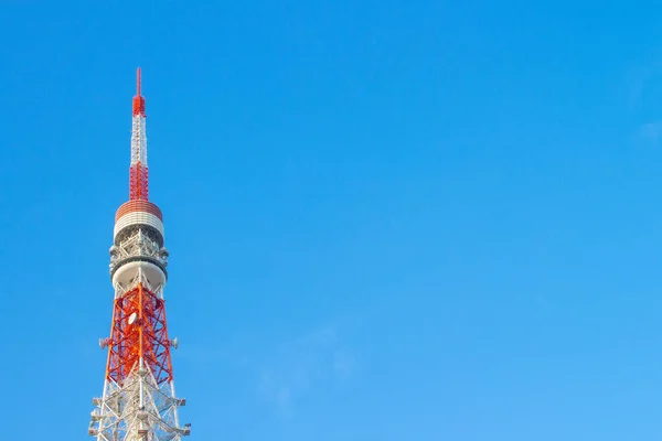 Torre Tóquio Com Dia Ensolarado Brilhante — Fotografia de Stock