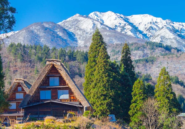 Japanisches Dorf Herbst Shirakawago — Stockfoto