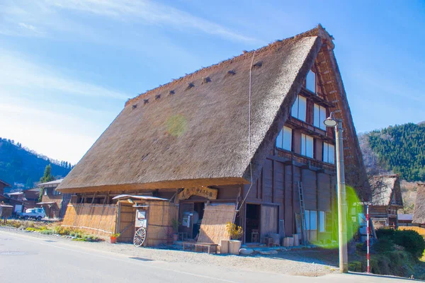 Japanisches Dorf Herbst Shirakawago — Stockfoto