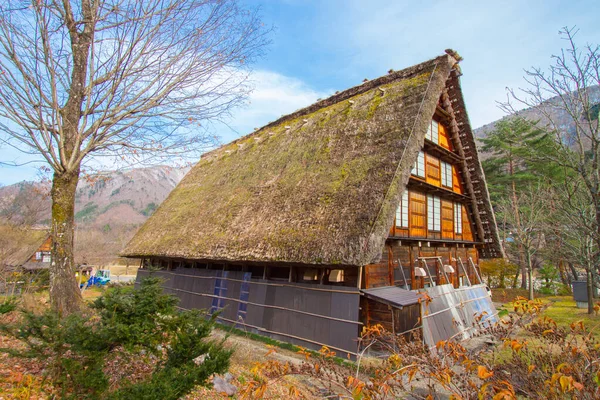 Japanisches Dorf Herbst Shirakawago — Stockfoto