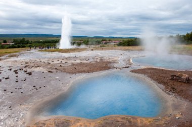 Strokkur geyiği patlaması, Altın Çember, İzlanda
