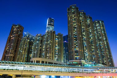 Hing Kong 'daki modern konut binaları 