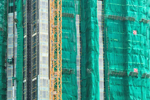 Gebouw Aanbouw Hong Kong — Stockfoto