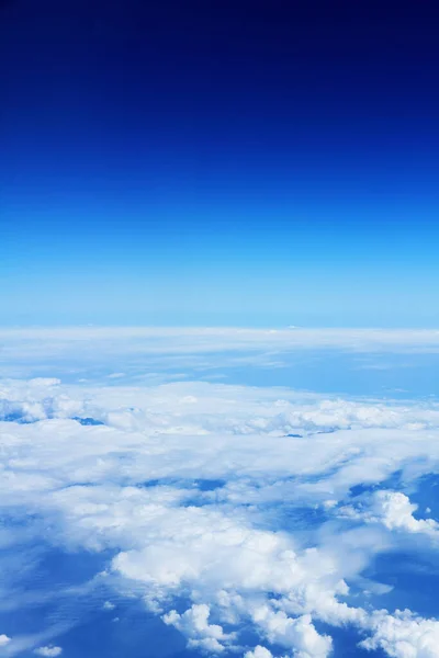 Awan Putih Langit Biru — Stok Foto