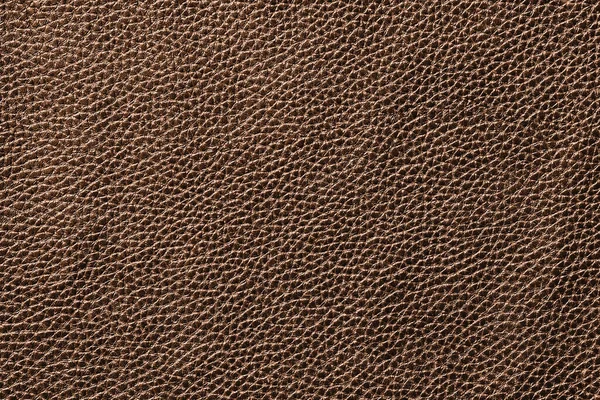 Bruine Lederen Achtergrond Textuur — Stockfoto