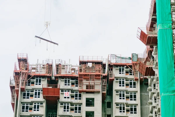 Edificio Costruzione Hong Kong — Foto Stock