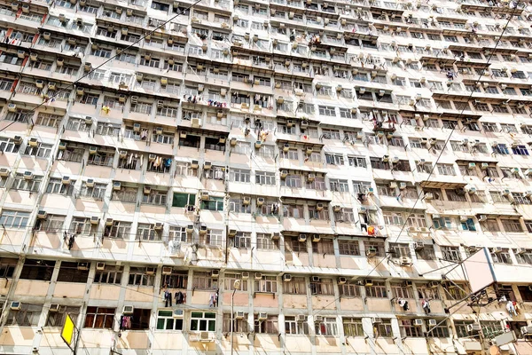 Большое Современное Здание Гонконге — стоковое фото