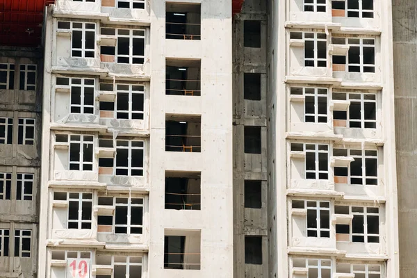 Строительство Здания Гонконге — стоковое фото