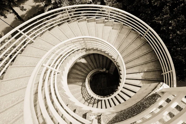 Top View Staircase City — Stock Photo, Image