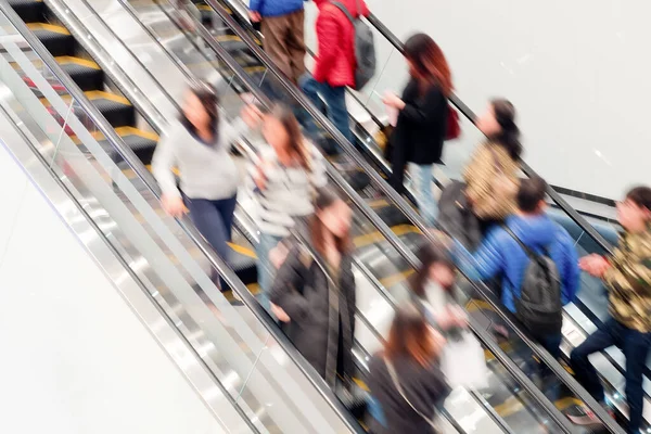 Desfocado Pessoas Shopping — Fotografia de Stock