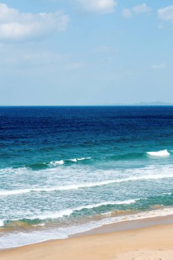 Deniz manzarası çok güzel.