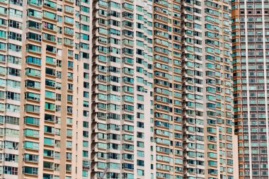 Hong Kong 'daki modern apartman.