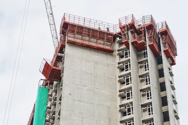 Edificio Costruzione Hong Kong — Foto Stock