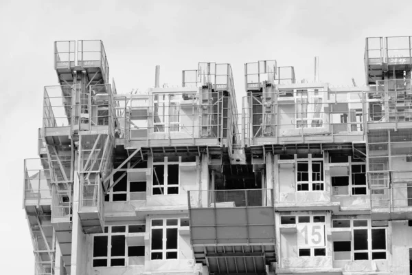 Edificio Construcción Hong Kong — Foto de Stock