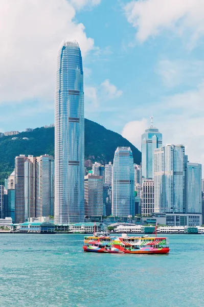 Victoria Harbor Hong Kong — Foto Stock