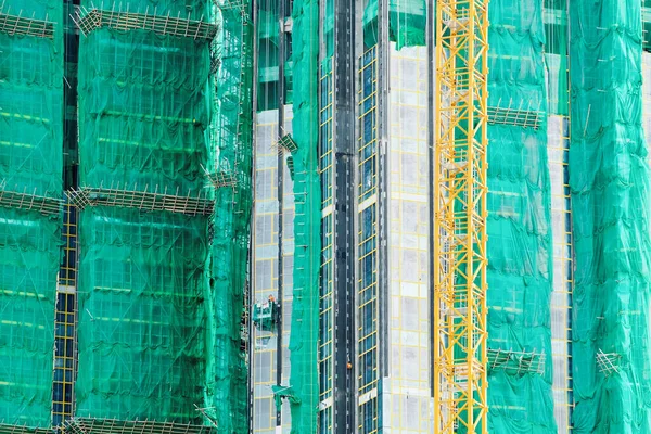 Gebouw Aanbouw Hong Kong — Stockfoto