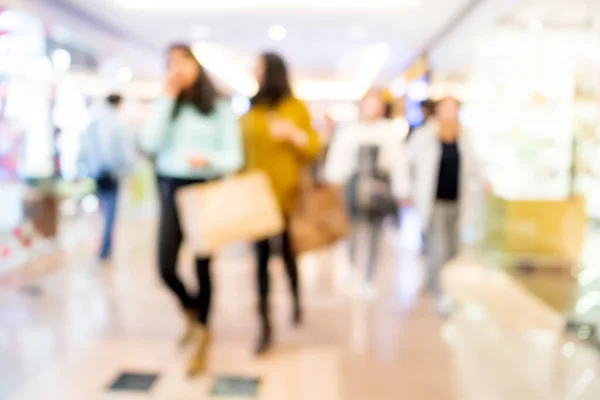 Shopping Blur Abstrato Com Pessoas — Fotografia de Stock
