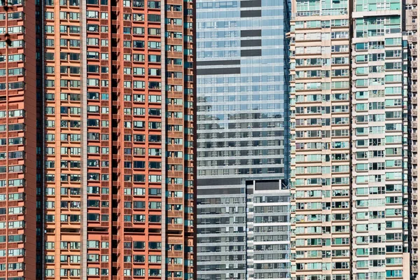 Moderne Mehrfamilienhäuser Der Stadt — Stockfoto