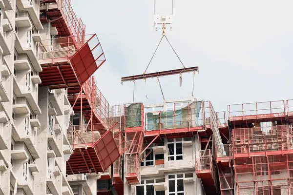 Edificio Costruzione Hong Kong — Foto Stock