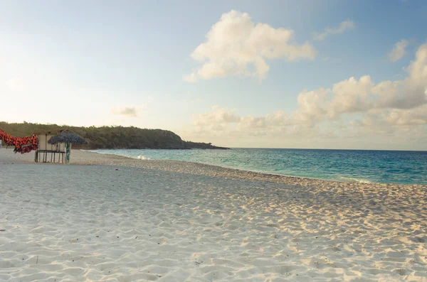 Hermosa Playa Holguín Cuba Playa Esmeralda — Foto de Stock