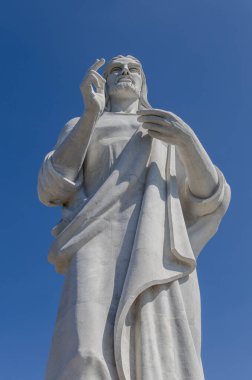 Havana 'lı İsa aşağıdan görüldü.