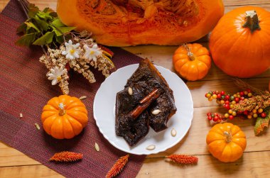 Balkabağım, geleneksel Dia de Muertos tatlısı..