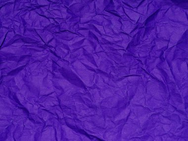 Koyu Mor Kırışık Kağıt Doku