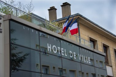 Meudon, Hauts-de-Seine, Fransa Belediye Binası cephesi