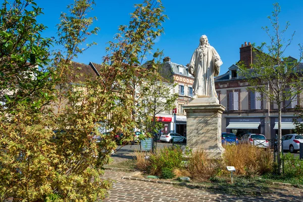 Dreux Frankrijk September 2020 Standbeeld Van Jean Rotrou 17E Eeuwse — Stockfoto