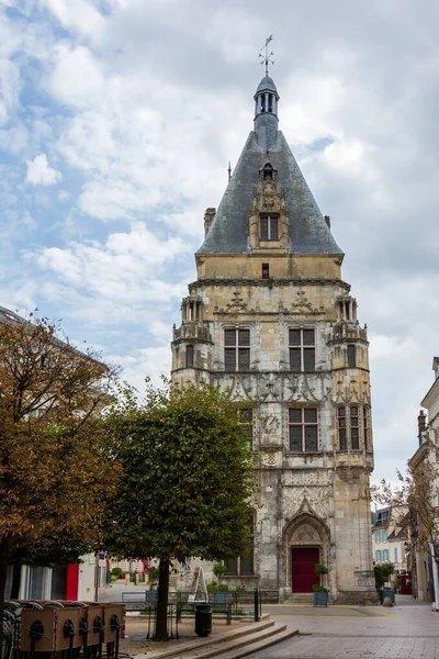 Veduta Esterna Del Campanile Municipio Della Città Dreux Francia Costruito — Foto Stock