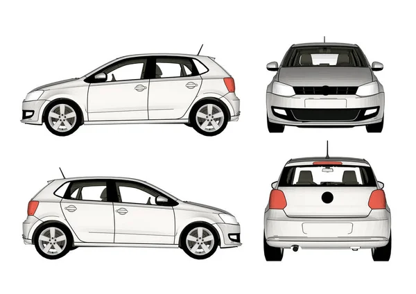 3B spor araba vektörü