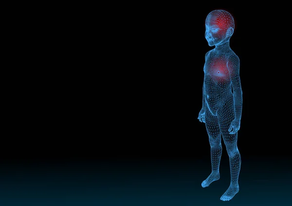 İkili kodlu insan kafası