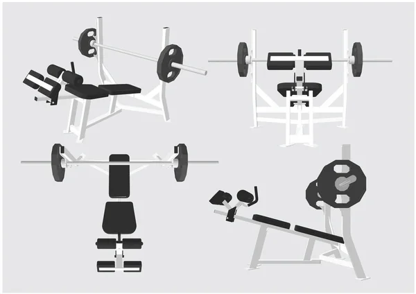 Vektör egzersiz makinesi ayarlandı